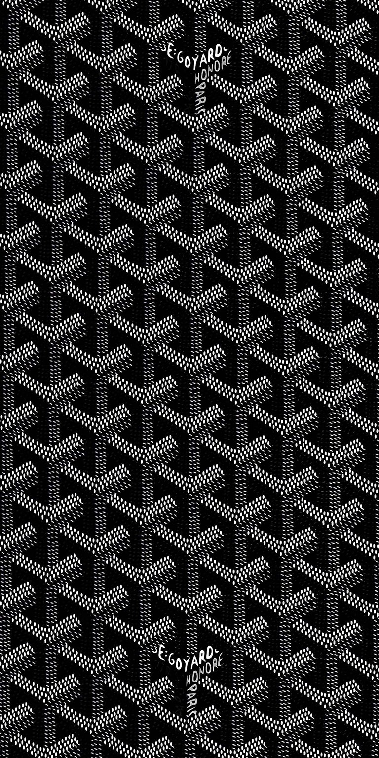Maison Goyard pattern design wallpaper HD iPhone