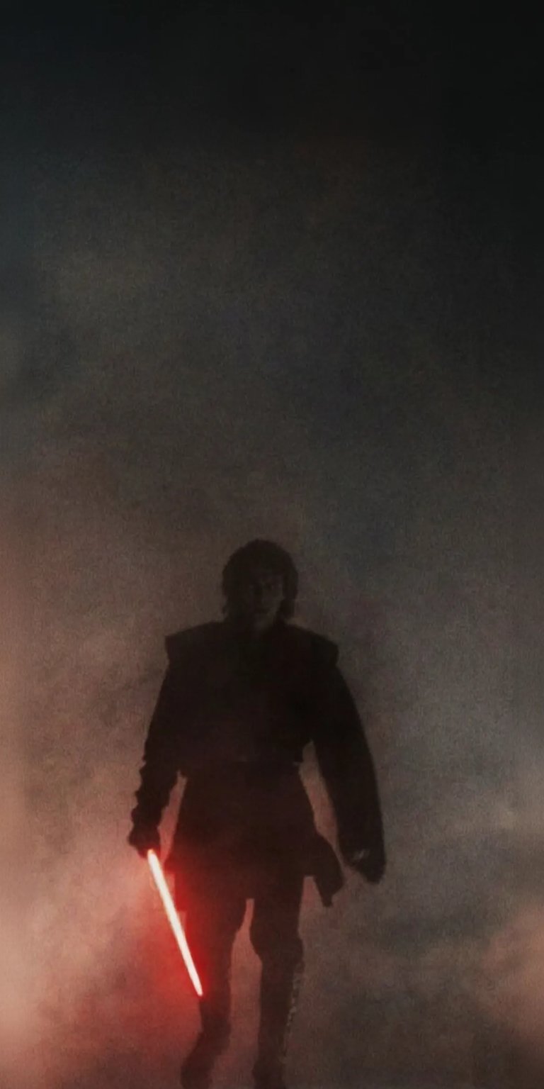 Anakin Skywalker with sword iPhone wallpaper 4K
