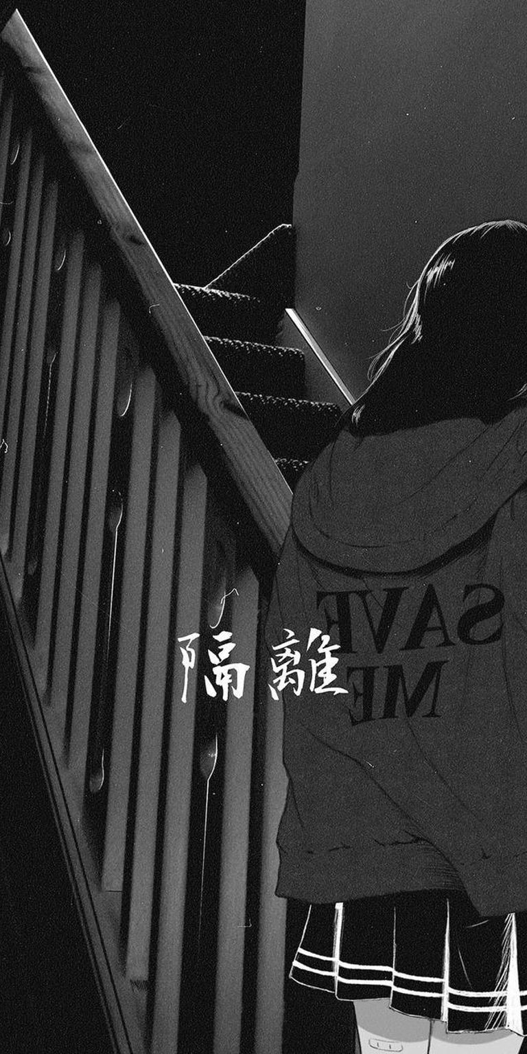 Dark anime phone wallpaper iPhone