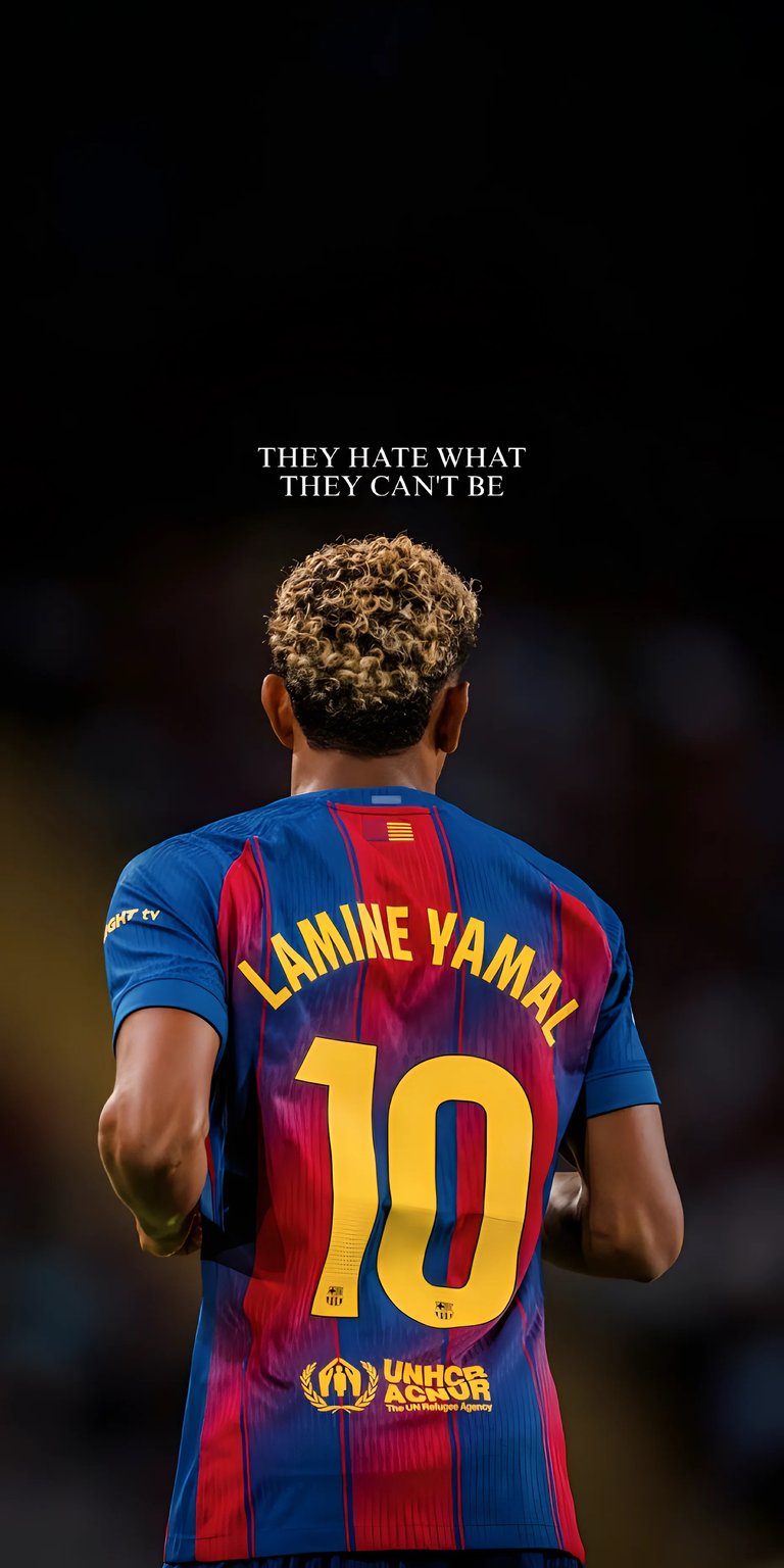 Lamine Yamal quotes wallpaper 4k iPhone