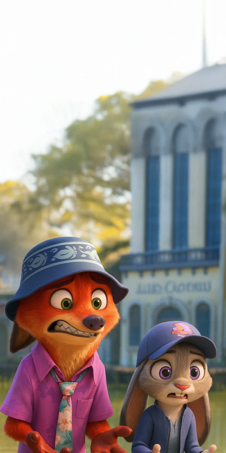 Nick Wilde and Judy Hopps wallpapers for mobile 4K