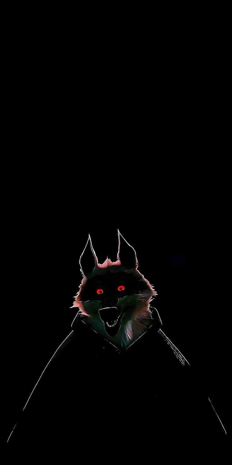 Death wolf iPhone wallpaper 4K