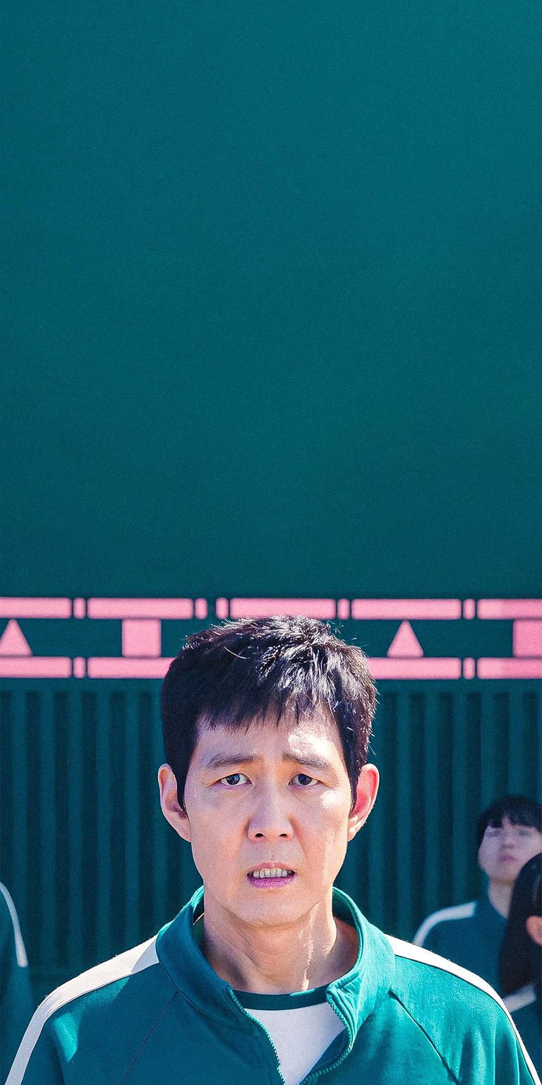 Seong Gi Hun Player 456 frustrated wallpaper 4k