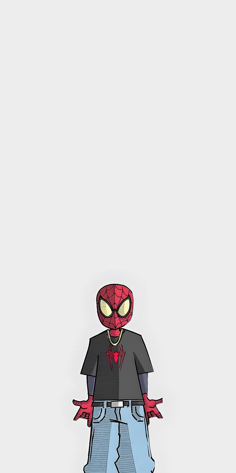Spiderman art wallpaper for iOS 4K