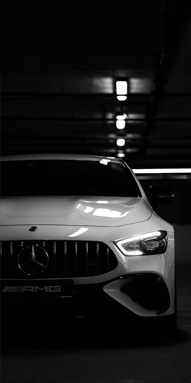 AMG GT coupe white wallpaper HD iPhone