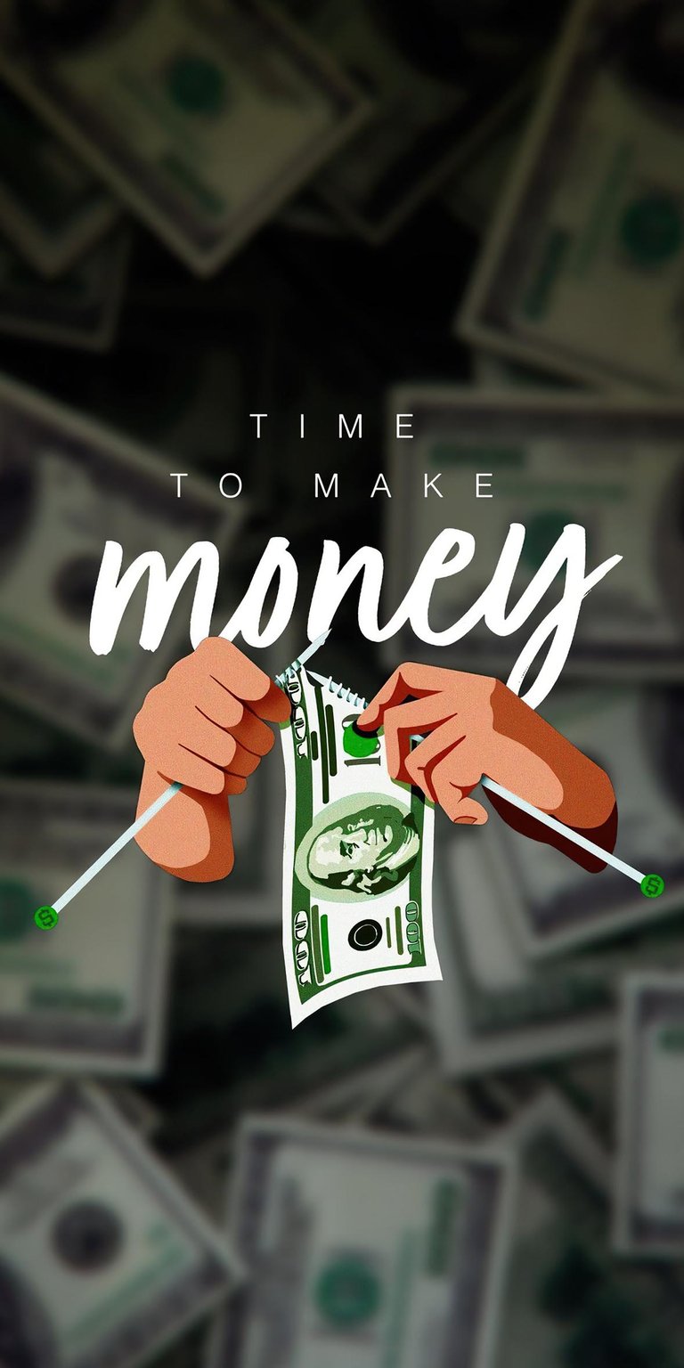 Time to make money crocheting iPhone wallpaper 4K