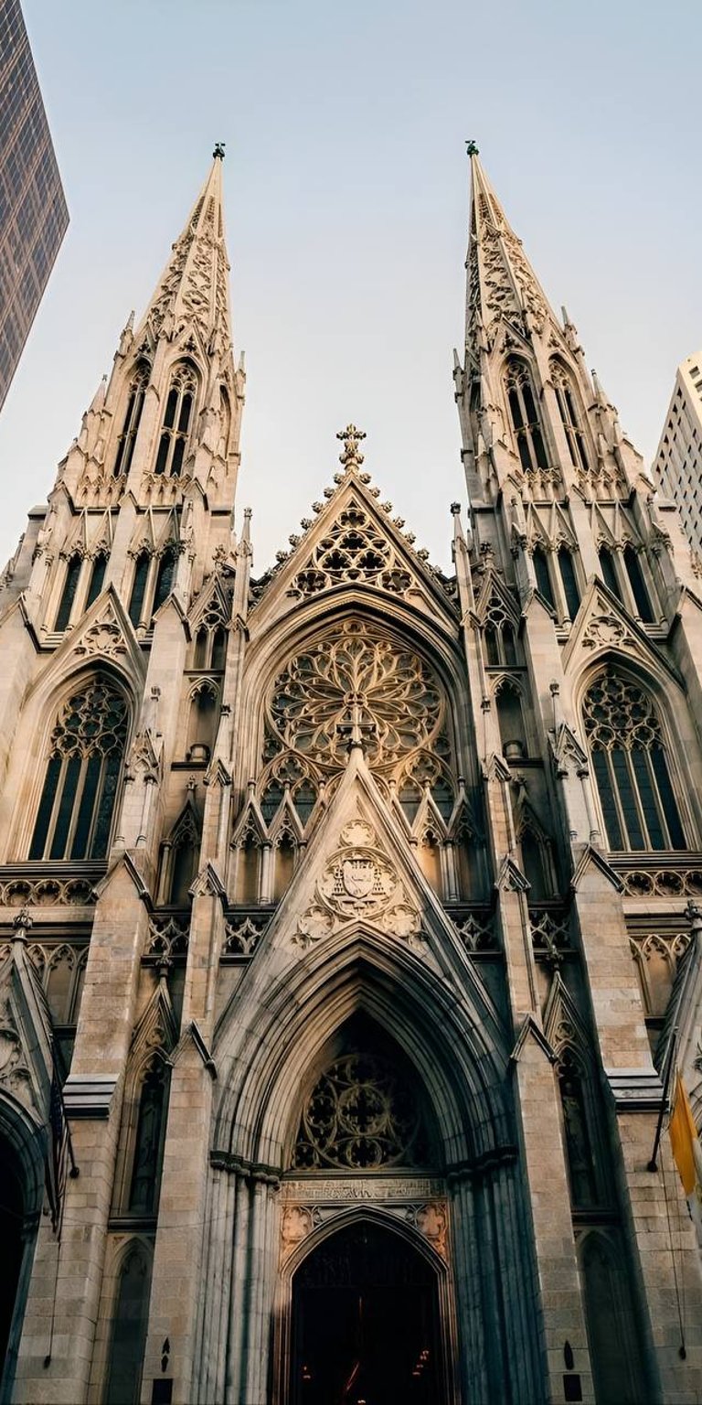 St. Patrick's Cathedral mobile HD wallpaper