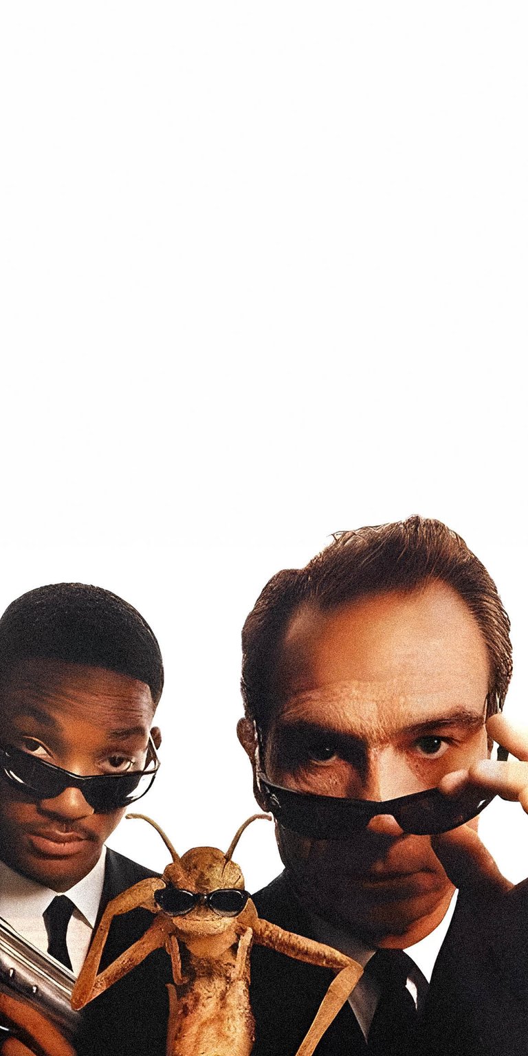 Agent K and Agent J with grasshopper wearing glasses wallpaper HD