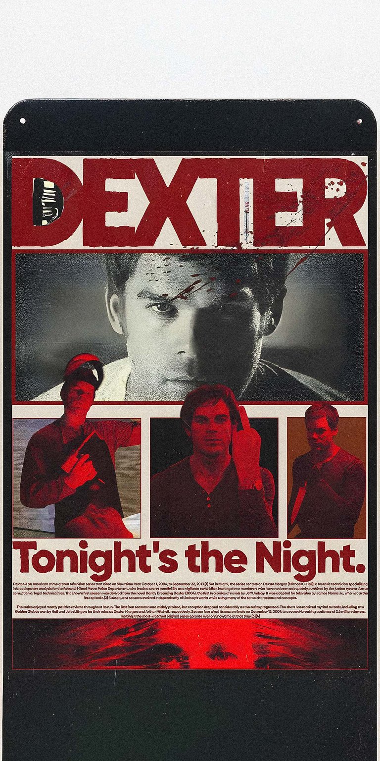 Dexter New Blood Poster Wallpaper