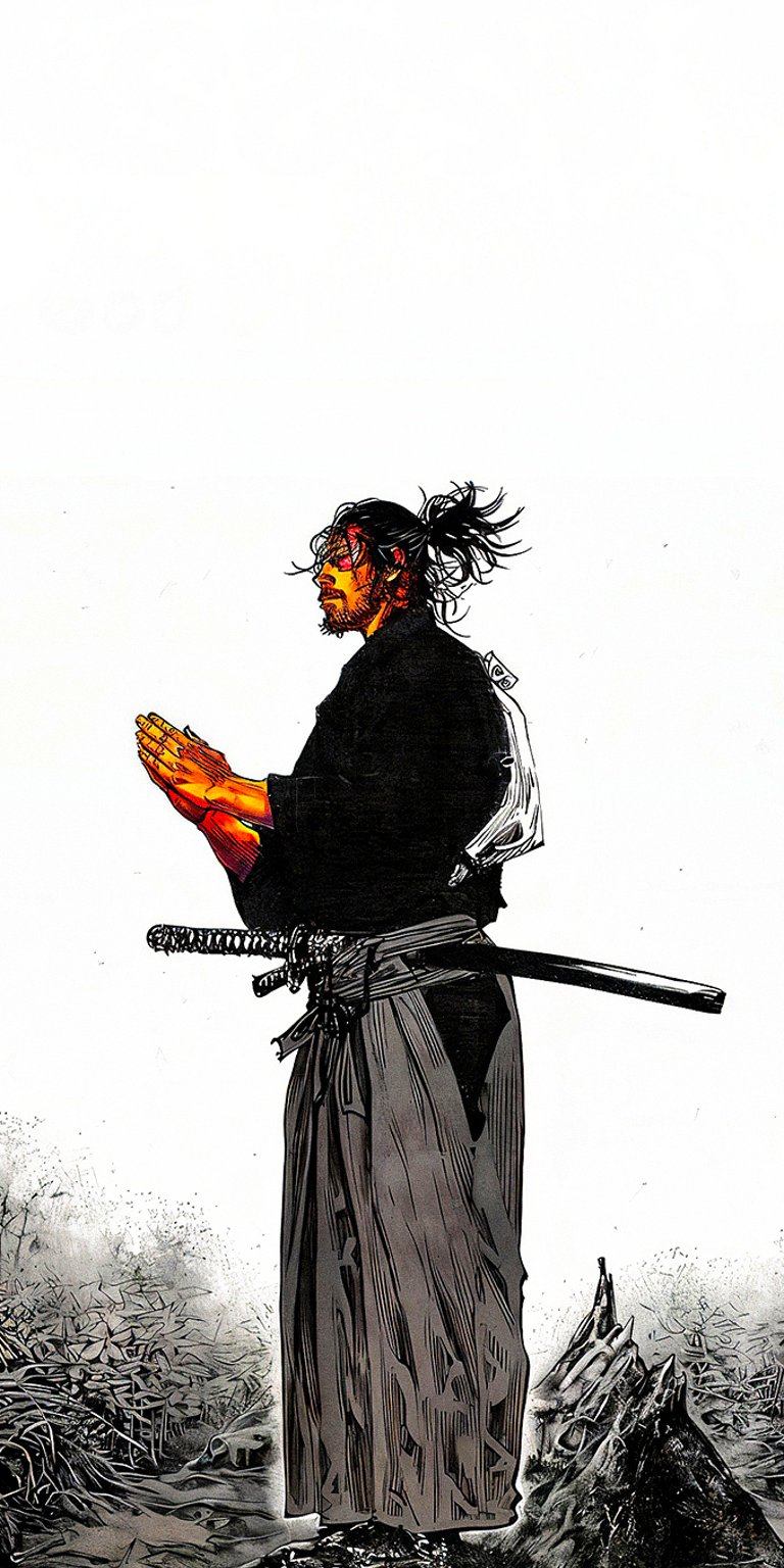 Miyamoto Musashi wallpaper iPhone 4K
