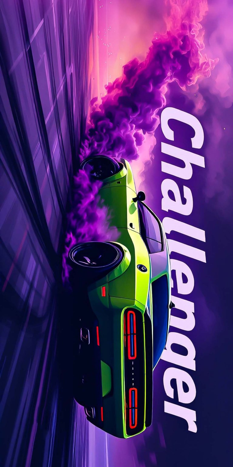 Dodge Challenger wallpaper for iPhone 4K