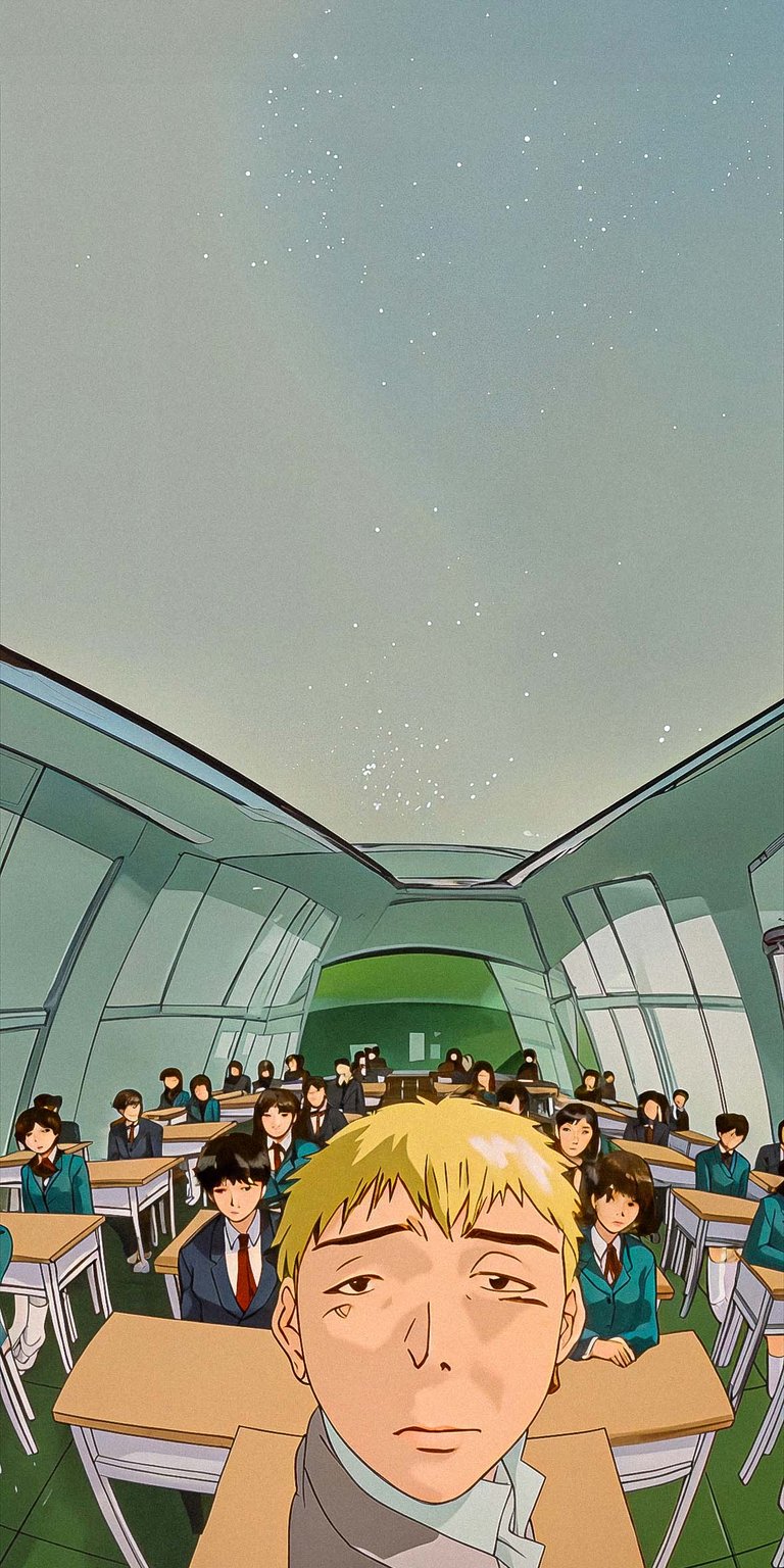 Onizuka Eikichi with students wallpaper HD for iPhone