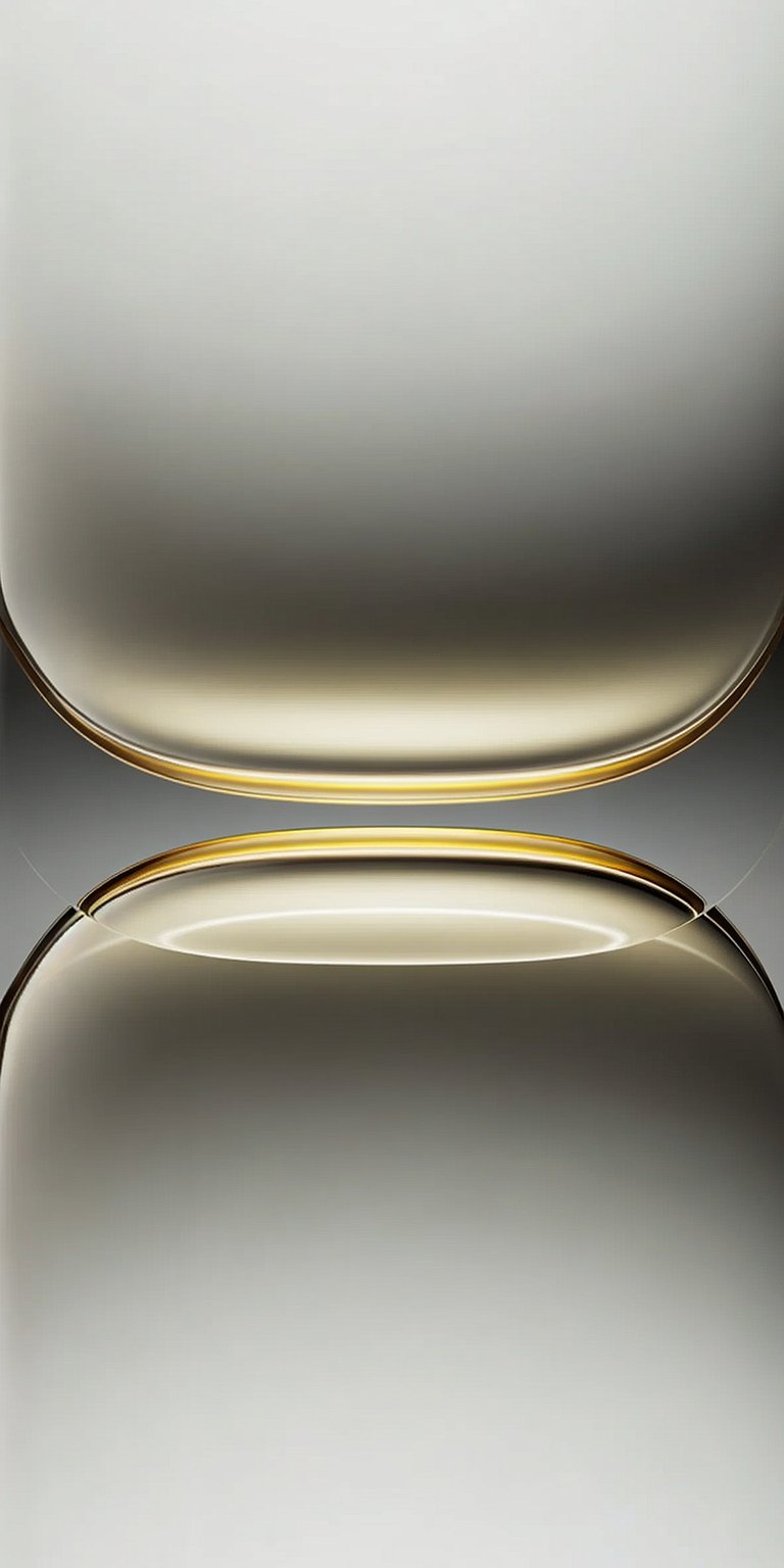 Abstract liquid glass brown iOS wallpaper 4K