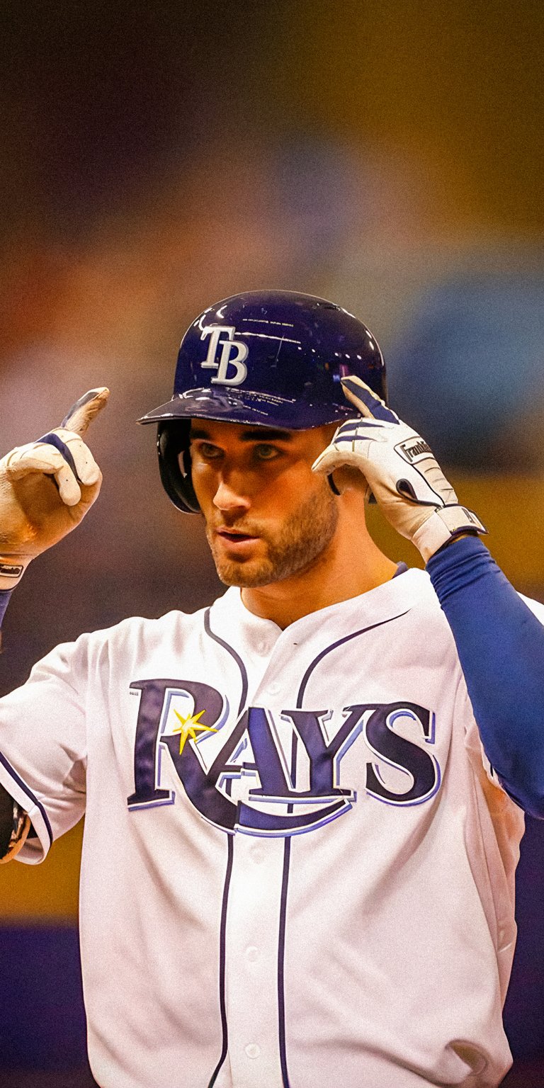 Kevin Kiermaier portrait for mobile 4K