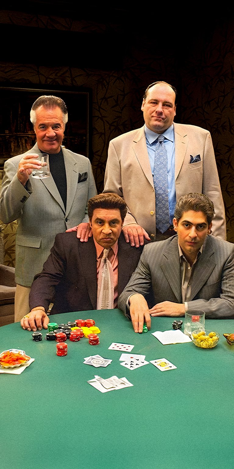 Tony Soprano gambling with the guys wallpapers
