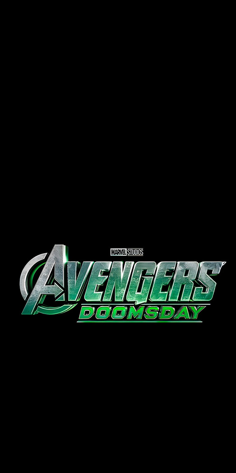 Avengers Doomsday Logo Wallpaper iPhone 4K