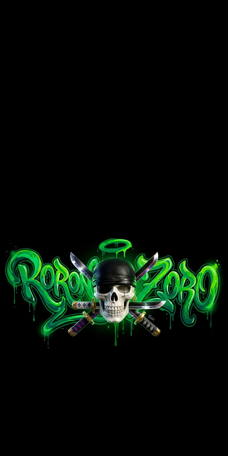 This Roronoa Zoro wallpaper showcases a glowing green aesthetic with sharp sword details and cinematic lighting for your mobile device. Experience a high-definition 4K wallpaper designed to bring the legendary swordsman’s intensity to your iPhone lock screen.