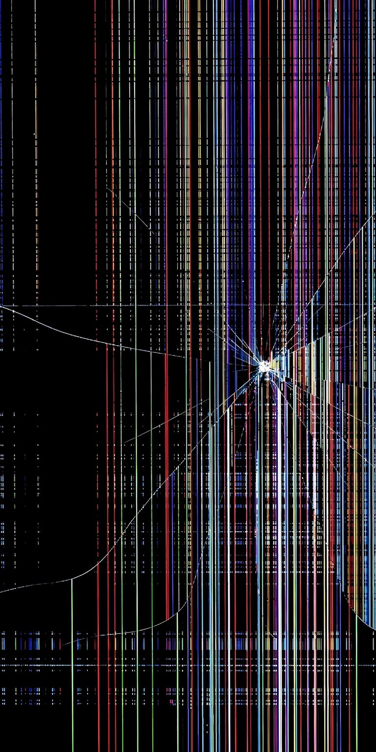 Broken screen wallpaper mobile 4k