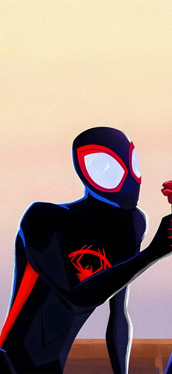 Miles Morales matching wallpaper iPhone