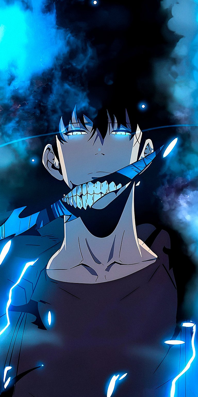 Sung Jin-woo dark photo wallpaper iPhone 4K