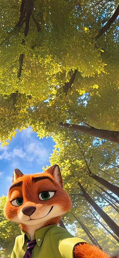 Zootopia matching wallpaper iPhone 4K