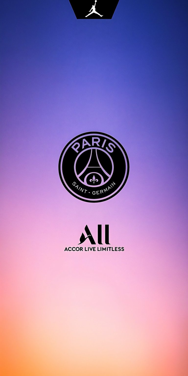 Paris Saint-Germain logo wallpaper 4k iPhone
