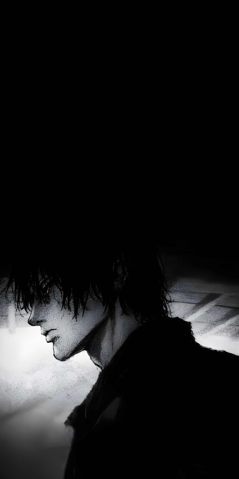 Download this high-resolution Levi Ackerman 4K wallpaper featuring cinematic textures and a gritty monochrome aesthetic perfect for your mobile lock screen. This specialized iPhone wallpaper captures the intense profile of the Scout Regiment captain with detailed ink-style shading and deep atmospheric shadows.