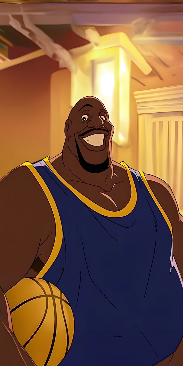 Shaquille Oneal art wallpaper iPhone