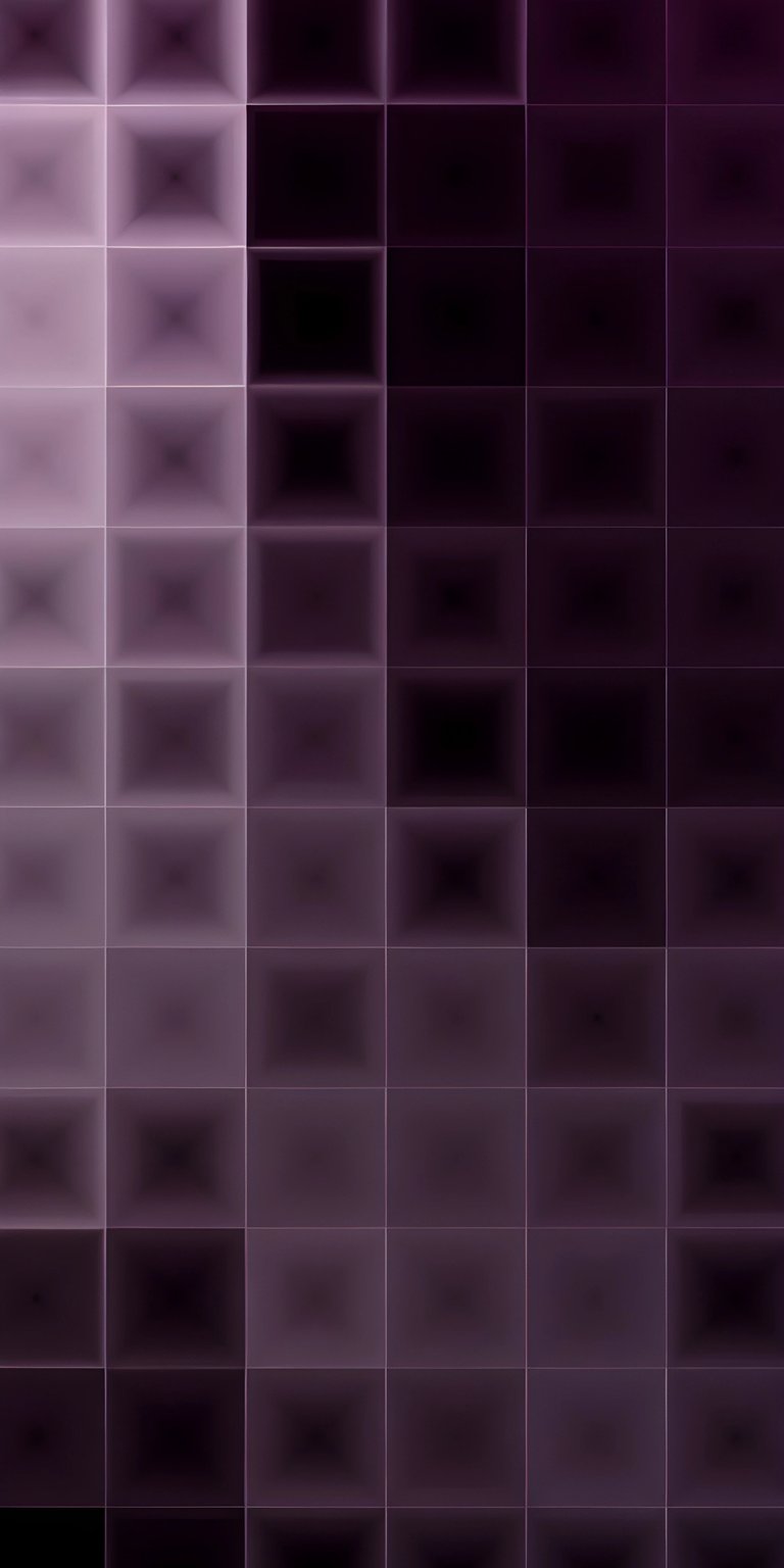 This 4K wallpaper features a series of purple squares that transition from light to dark. The subtle gradient and sharp edges make this wallpaper a visually appealing choice for your iPhone.