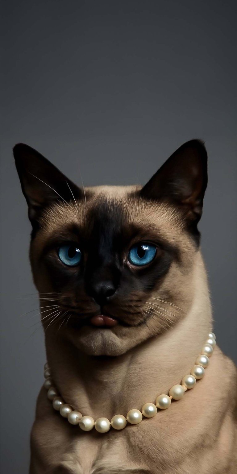 Siamese cat meme iPhone wallpaper 4K