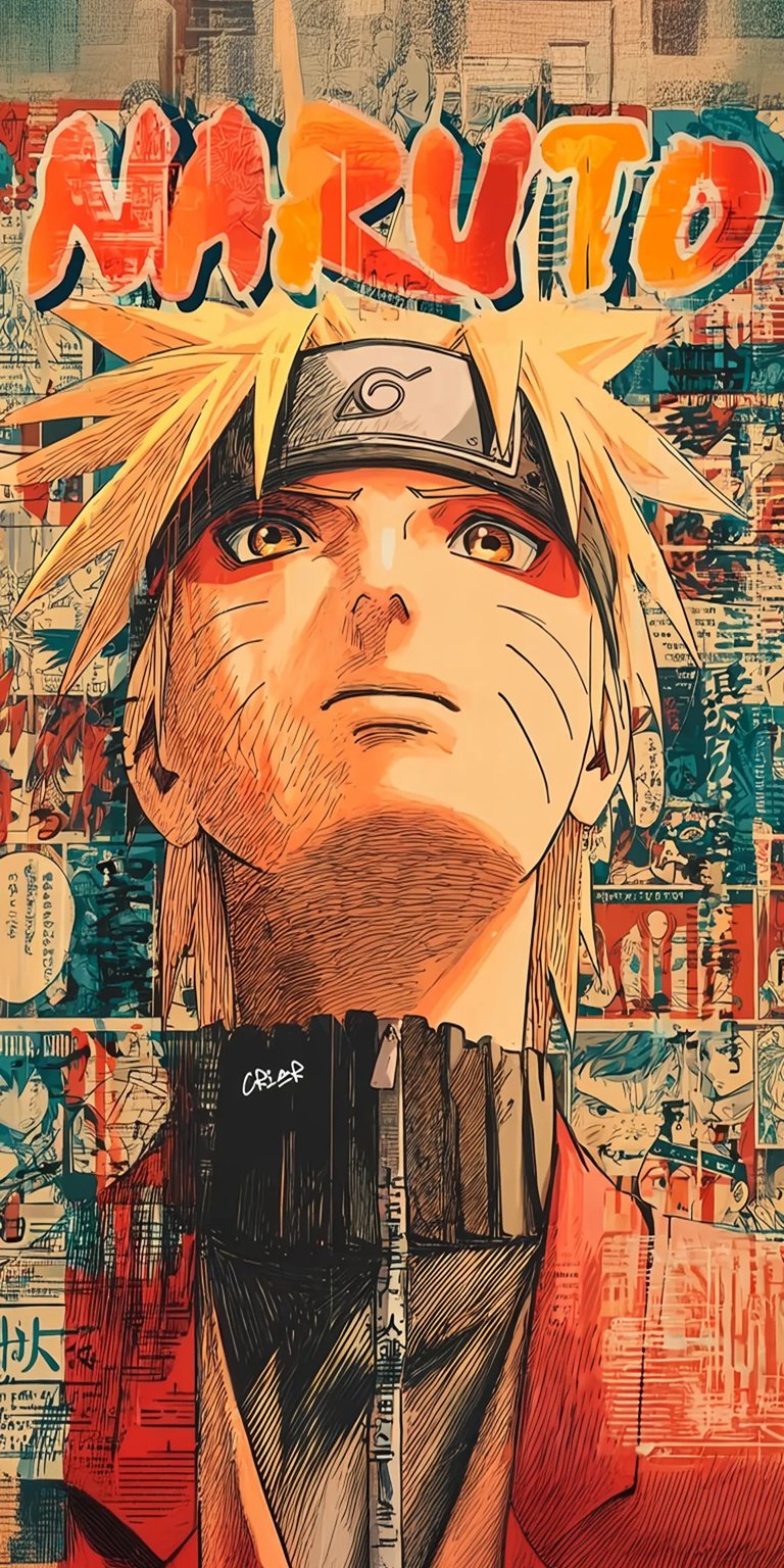 Naruto collage iPhone wallpaper HD