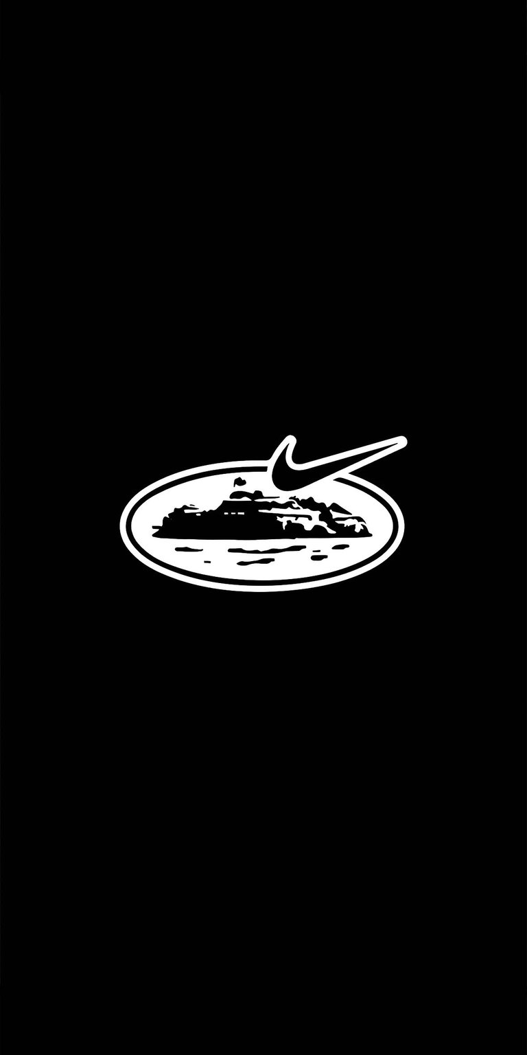 Nike yacht logo black and white 4k wallpaper