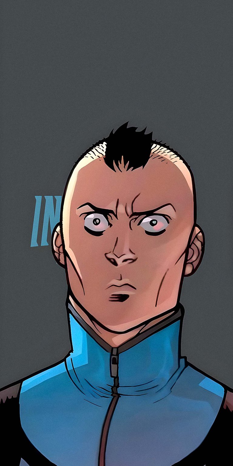 Mohawk Mark Invincible Wallpaper iPhone