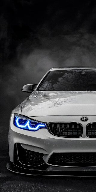 M4 Angel Lights Wallpaper HD iPhone
