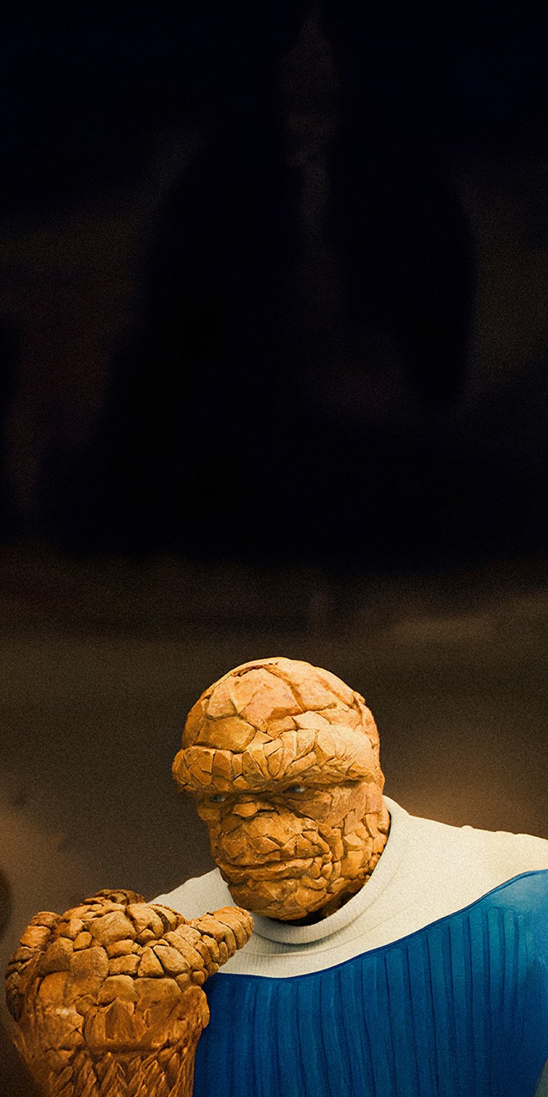 The Thing Fantastic Four 4K Wallpaper for iPhone
