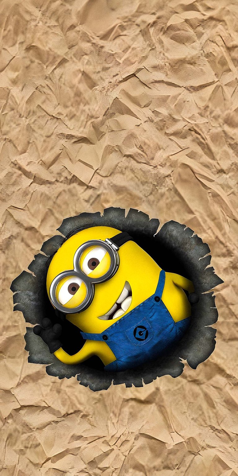 Cute Minion wallpaper for iPhone 4K