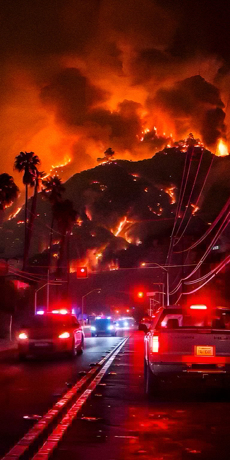 Wildfire fire wallpaper