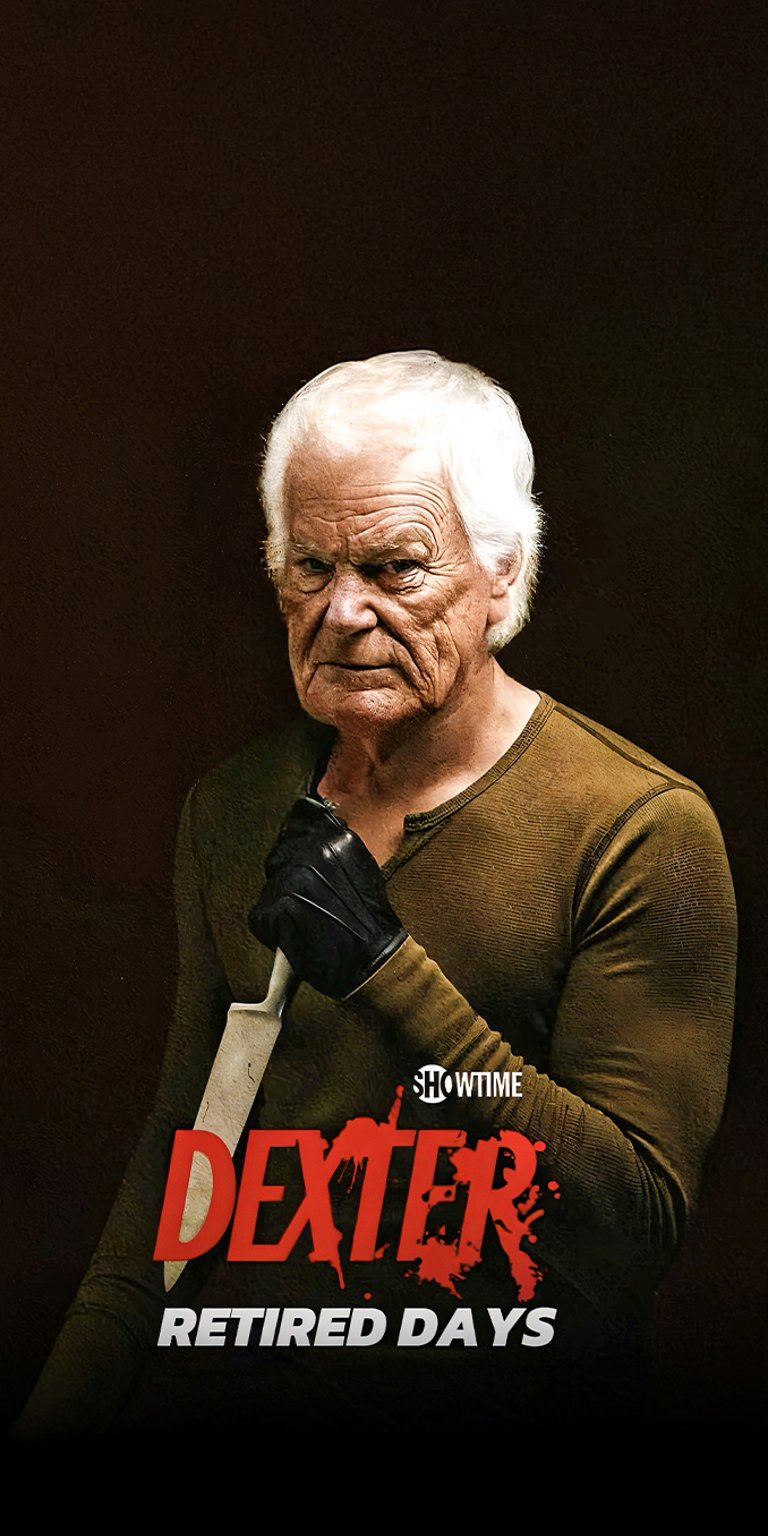 Dexter retired days wallpaper iPhone 4K