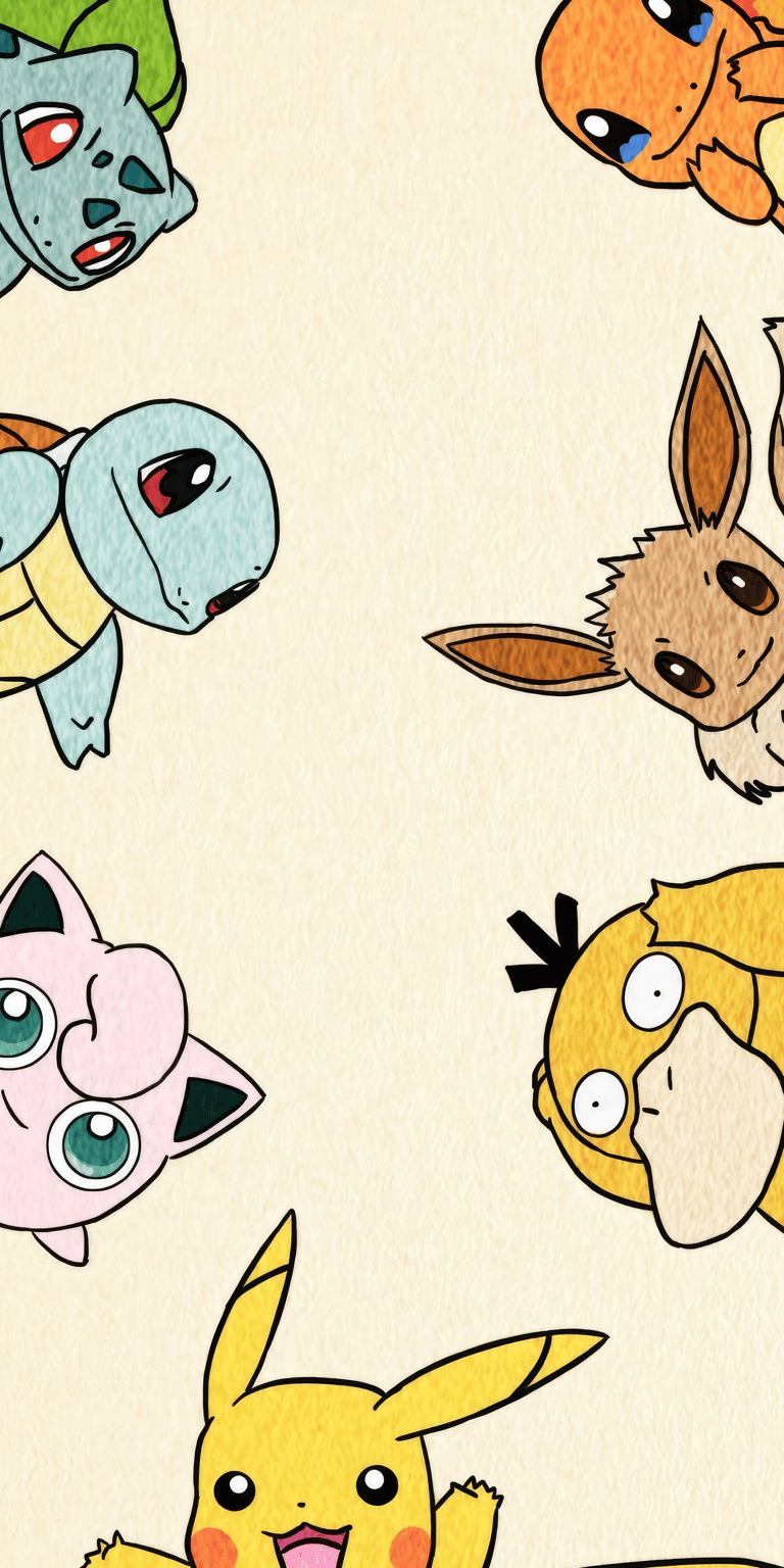 Pokemons wallpaper iPhone