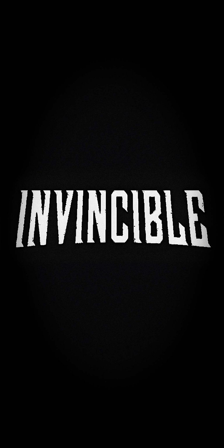 Invincible Dark Poster Wallpaper in 4k