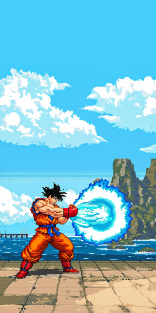 Goku wallpaper iPhone