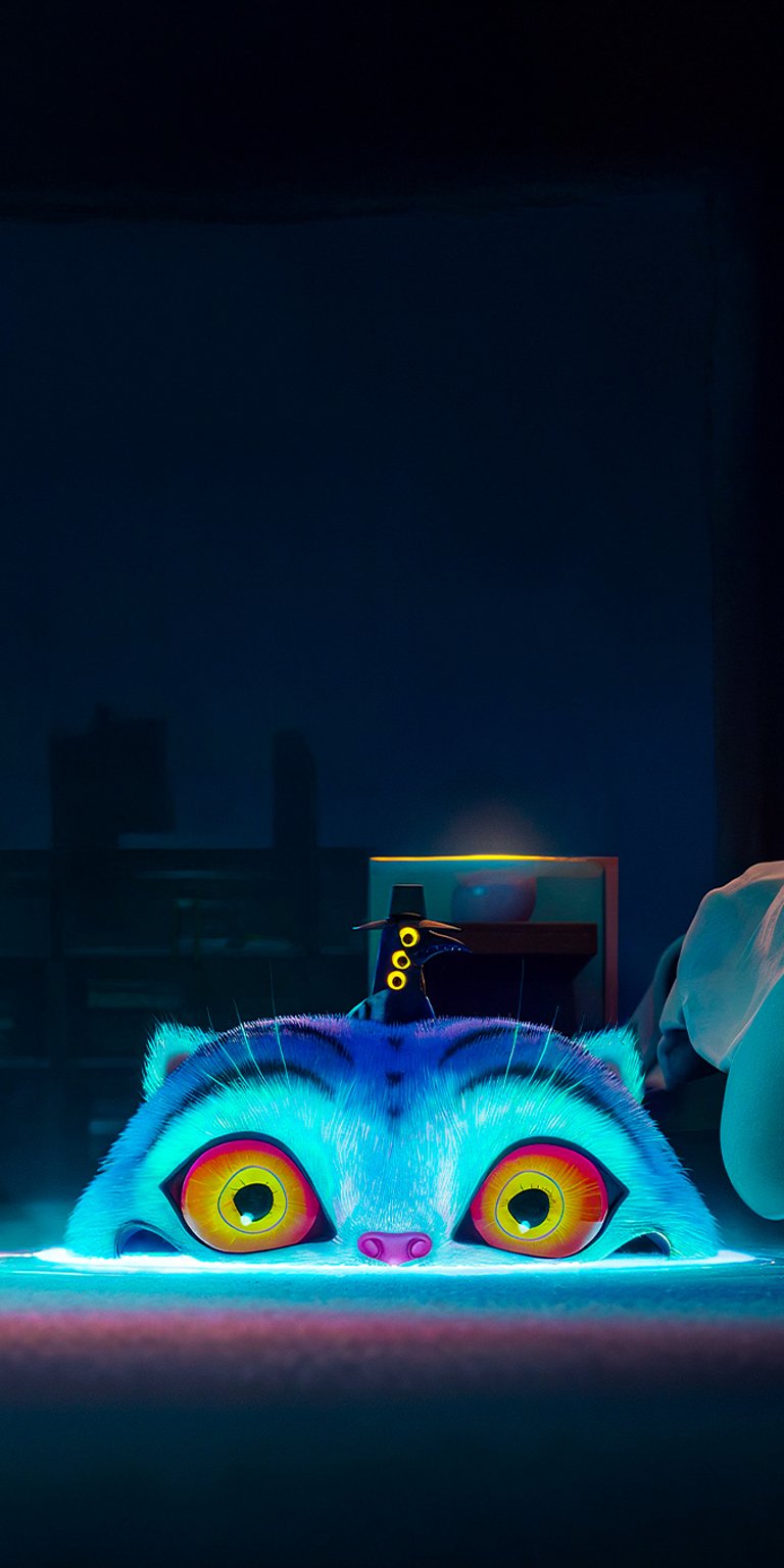 Derpy Tiger wallpaper iPhone 4K