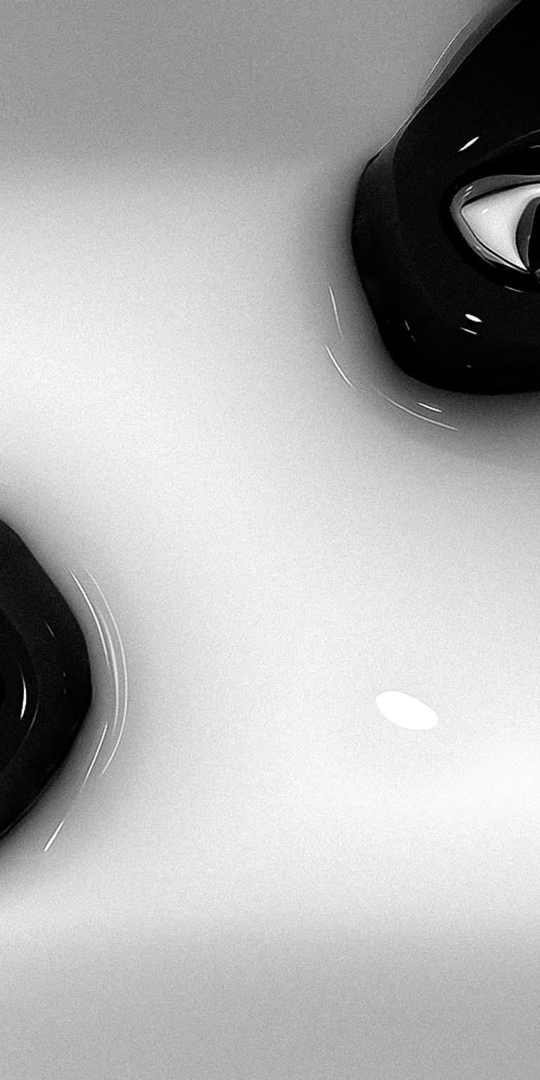 CDG hearts iPad wallpaper 4k