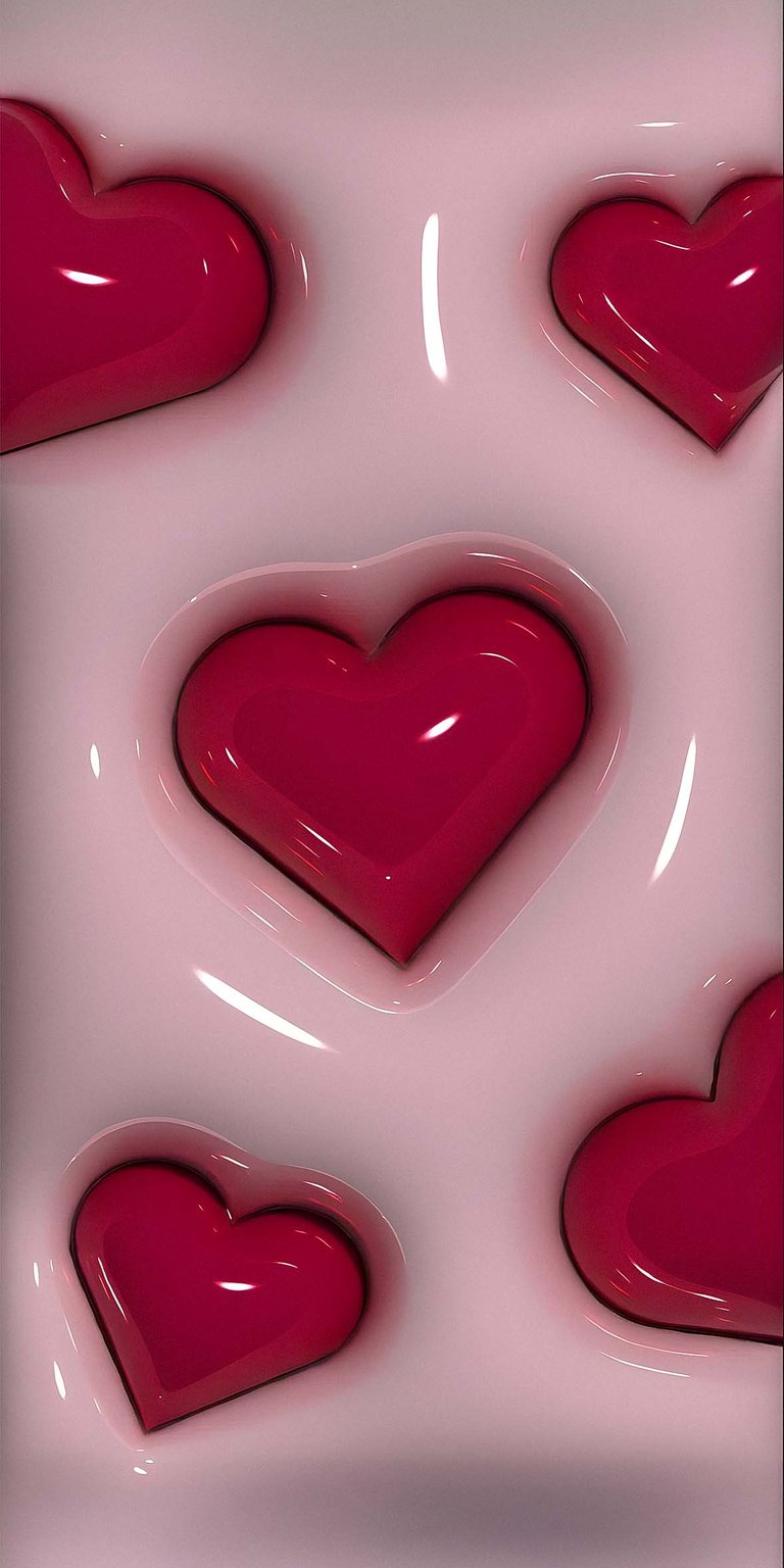 Hearts wallpaper iPhone