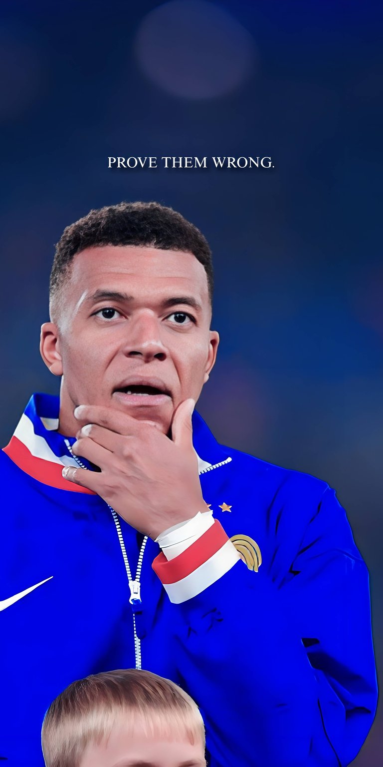 Kylian Mbappe quotes wallpaper for iPhone 4K