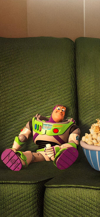 Buzz Lightyear matching wallpaper iPhone