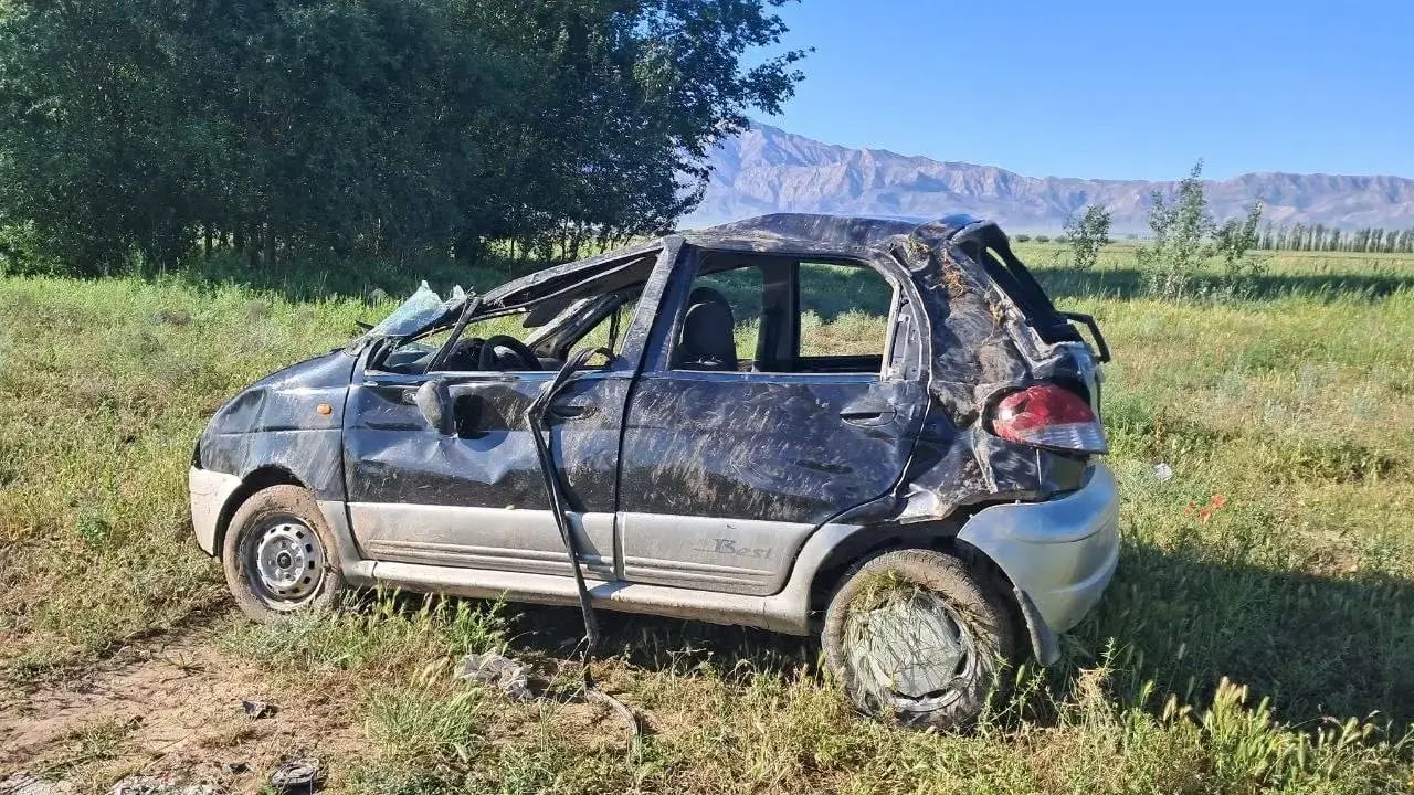 Matiz с 13 детьми попал в ДТП в Узбекистане: есть погибшие и пострадавшие