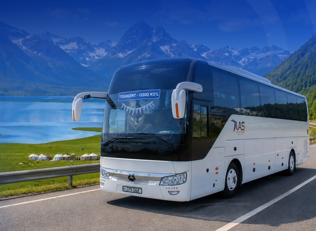 Toshkent — Issiqko‘l avtobusi 2026: jadval, chipta narxi va xarid qilish usuli
