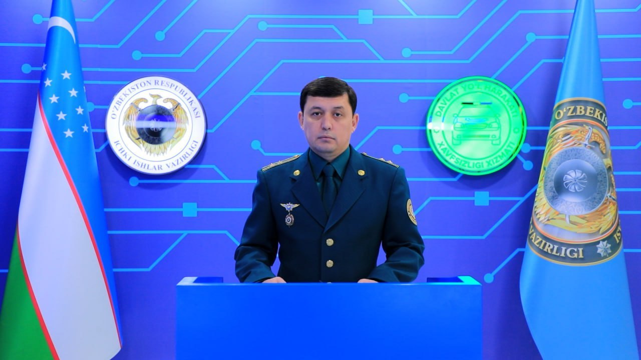 Муродбек Шерлиев назначен начальником Службы безопасности дорожного движения МВД