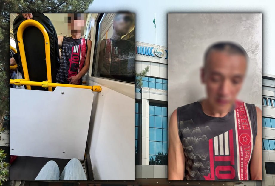 Toshkentda avtobus yo‘lovchisi salonida nomaqbul harakat sodir etdi — sud uni 15 sutkaga qamadi
